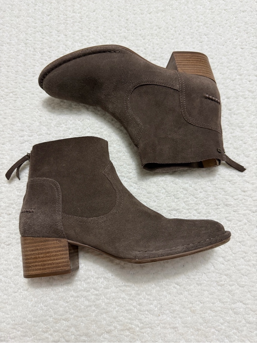 Ugg Bandara Brown Suede Ankle Boots Women’s Size 8